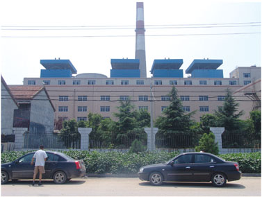 太陽紙業130t/h流化床鍋爐